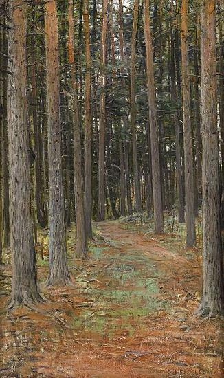 Otto Hesselbom The Forest oil painting image